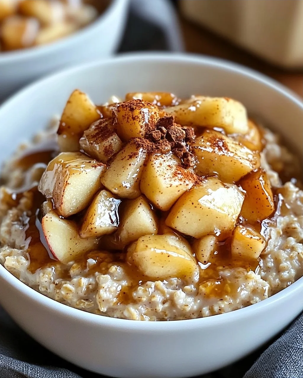 Apfel Zimt Haferbrei