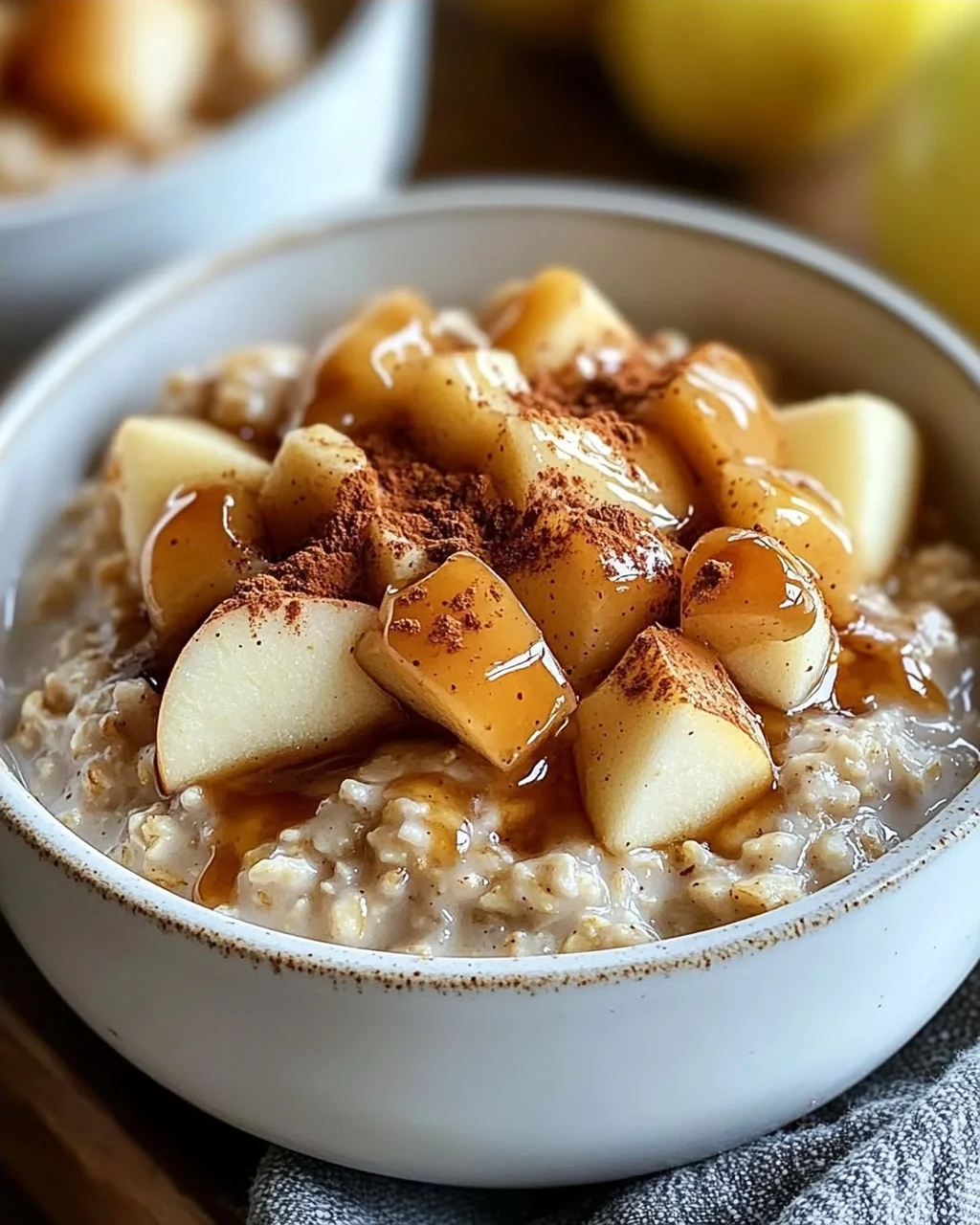 Apfel Zimt Haferbrei