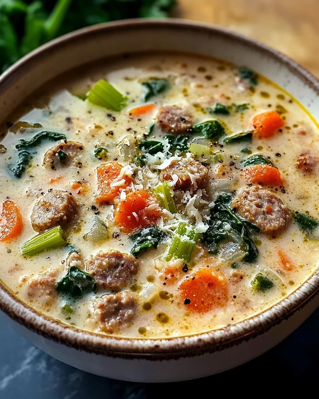 Creamy Italian Sausage Soup