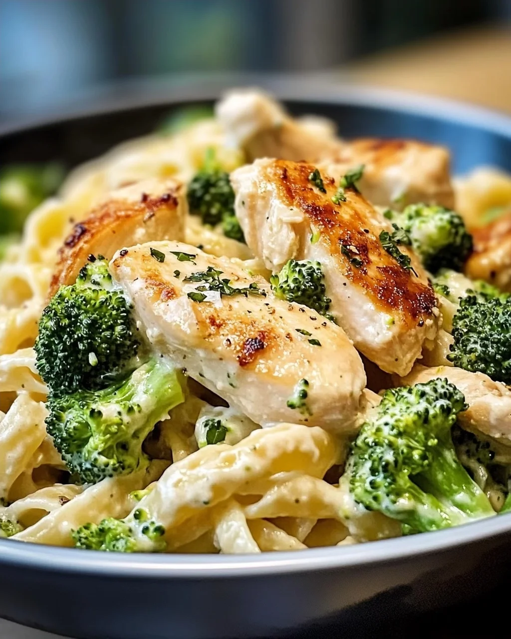 Cremige Hähnchen-Brokkoli-Pasta – Das Genießerezept!