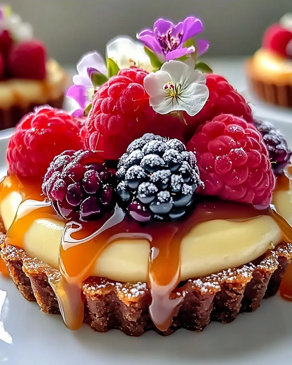 Cremige weiße Schokoladenmousse für besondere Anlässe