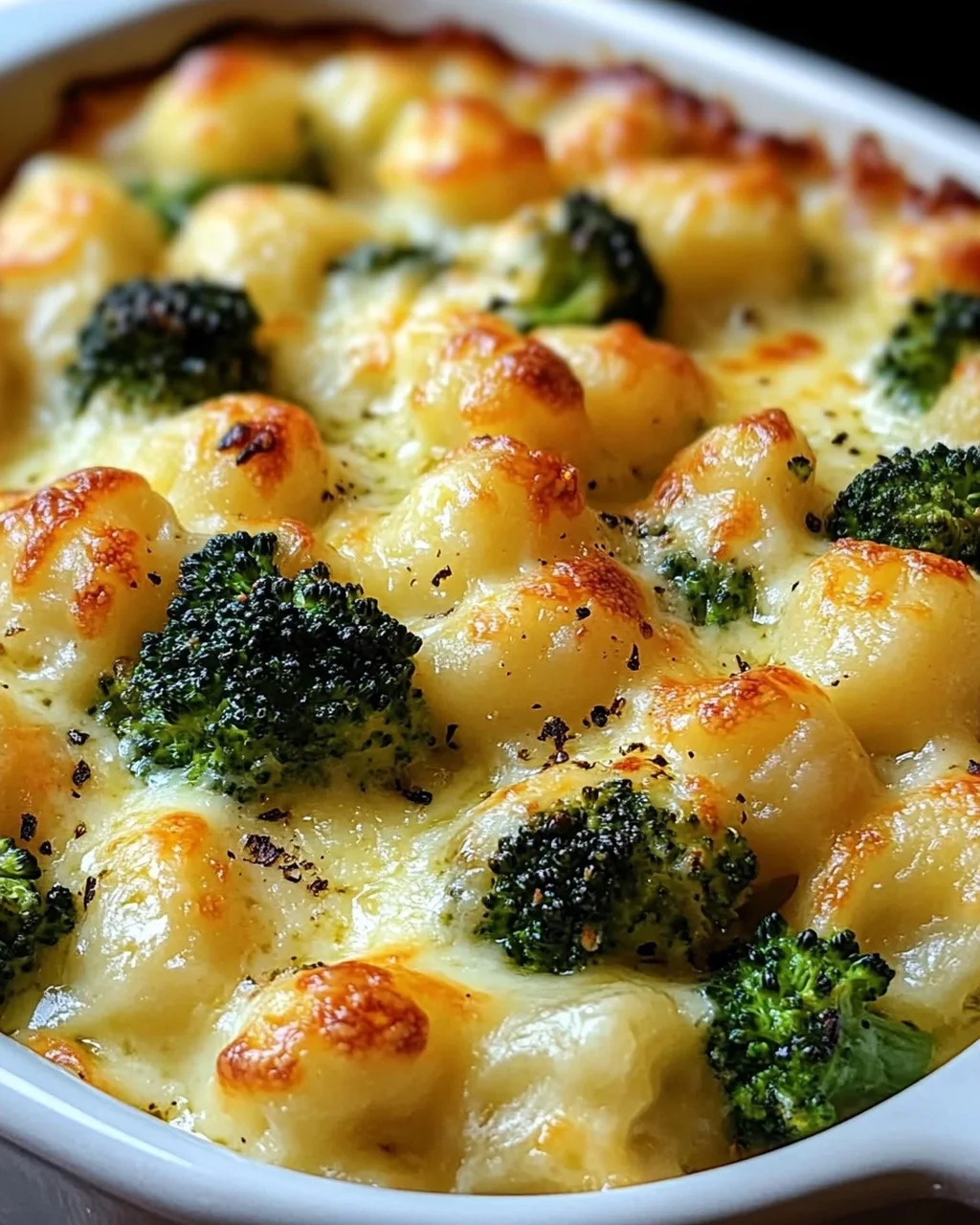 Cremiger Gnocchi Brokkoli-Auflauf
