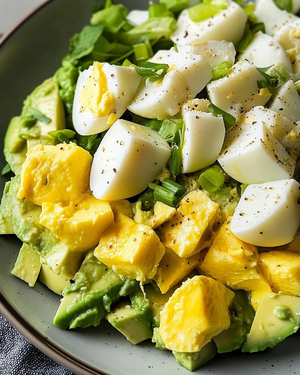Delicious Avocado Egg Salad