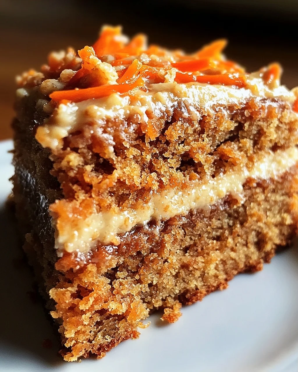 Einfacher Mehlfreier Haferflocken Karottenkuchen