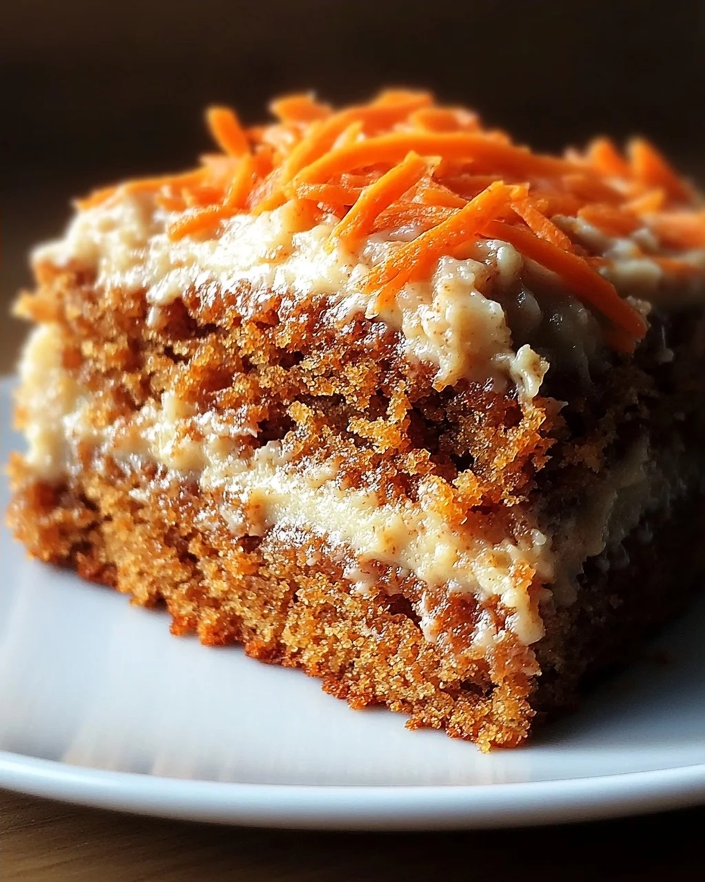 Einfacher Mehlfreier Haferflocken Karottenkuchen