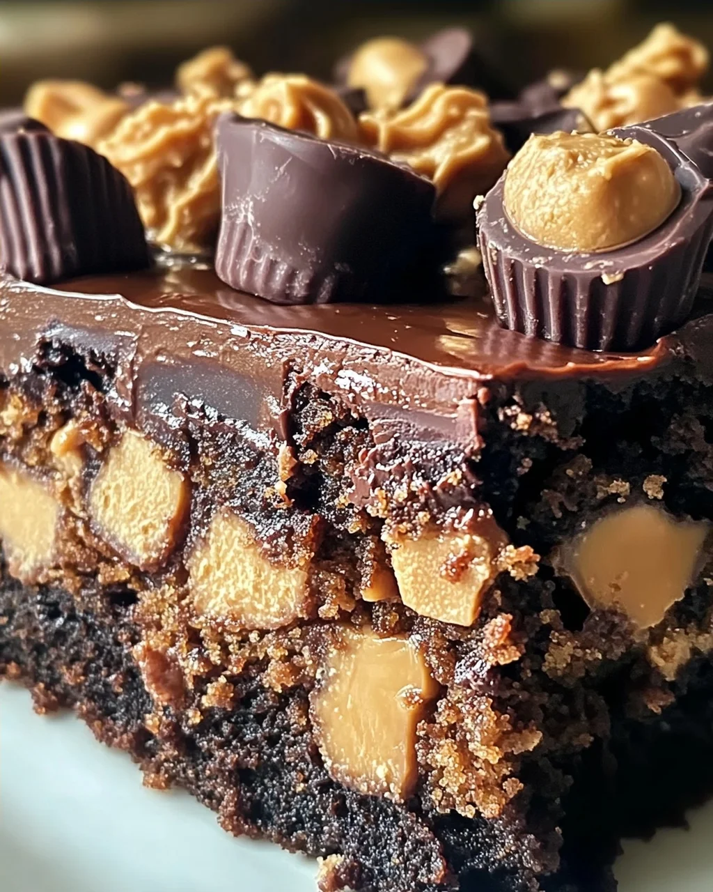 Erdnussbutter-Tassen-Dump-Kuchen für Jeden Anlass