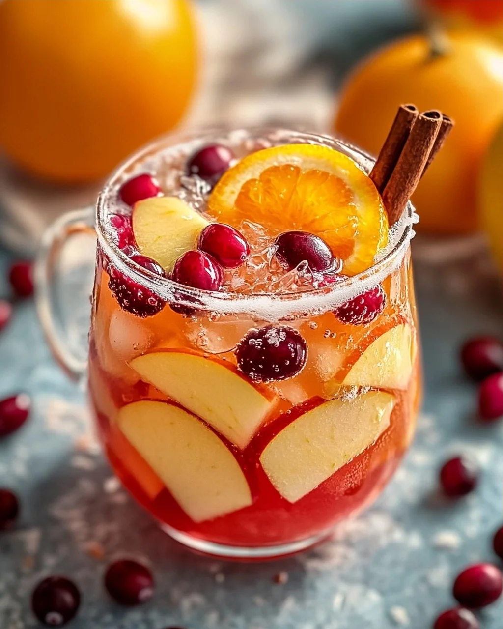 Erfrischender Thanksgiving Punch: Das perfekte Rezept ohne Alkohol!
