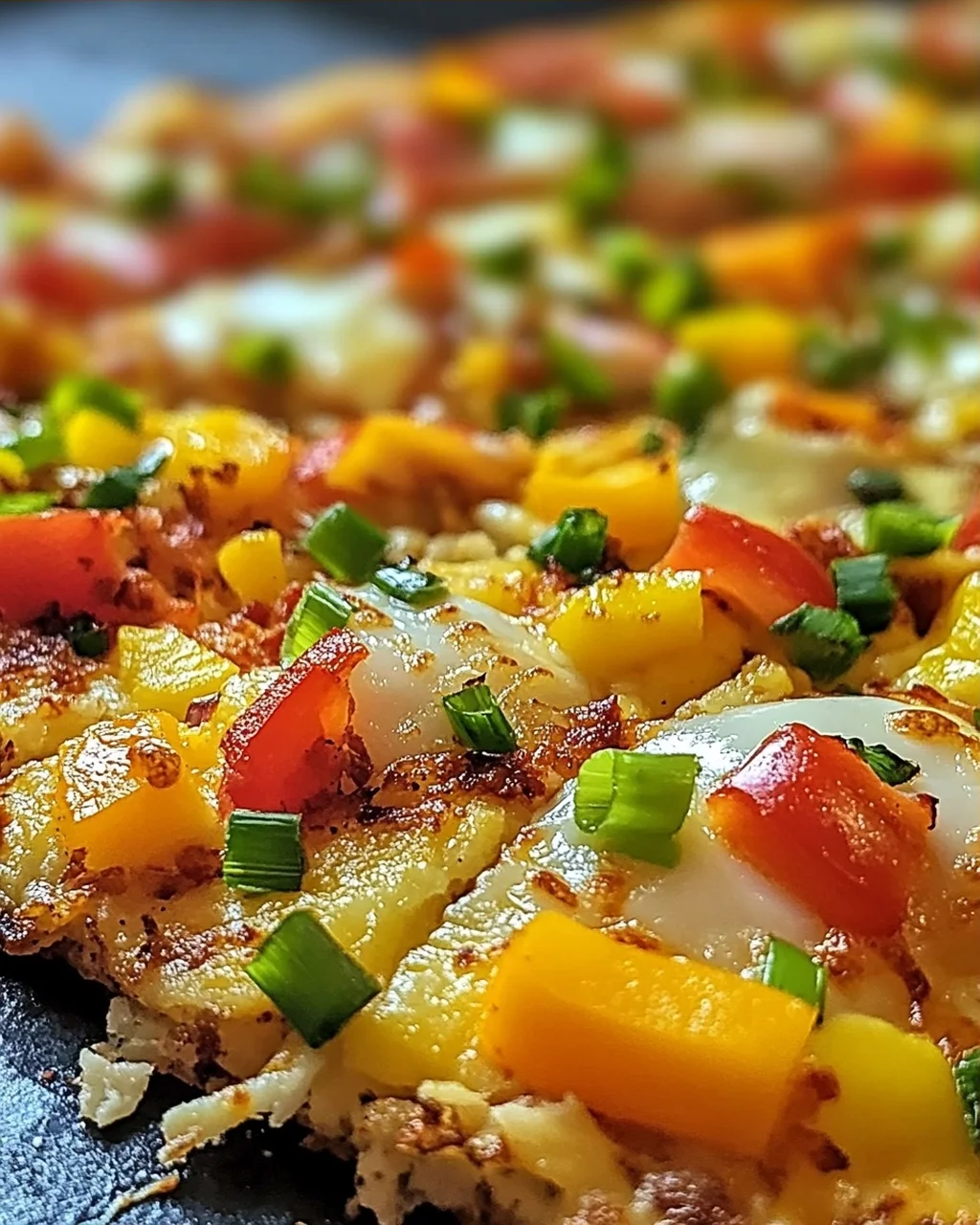 Frühstückspizza Kartoffelrösti Kruste für Genießer