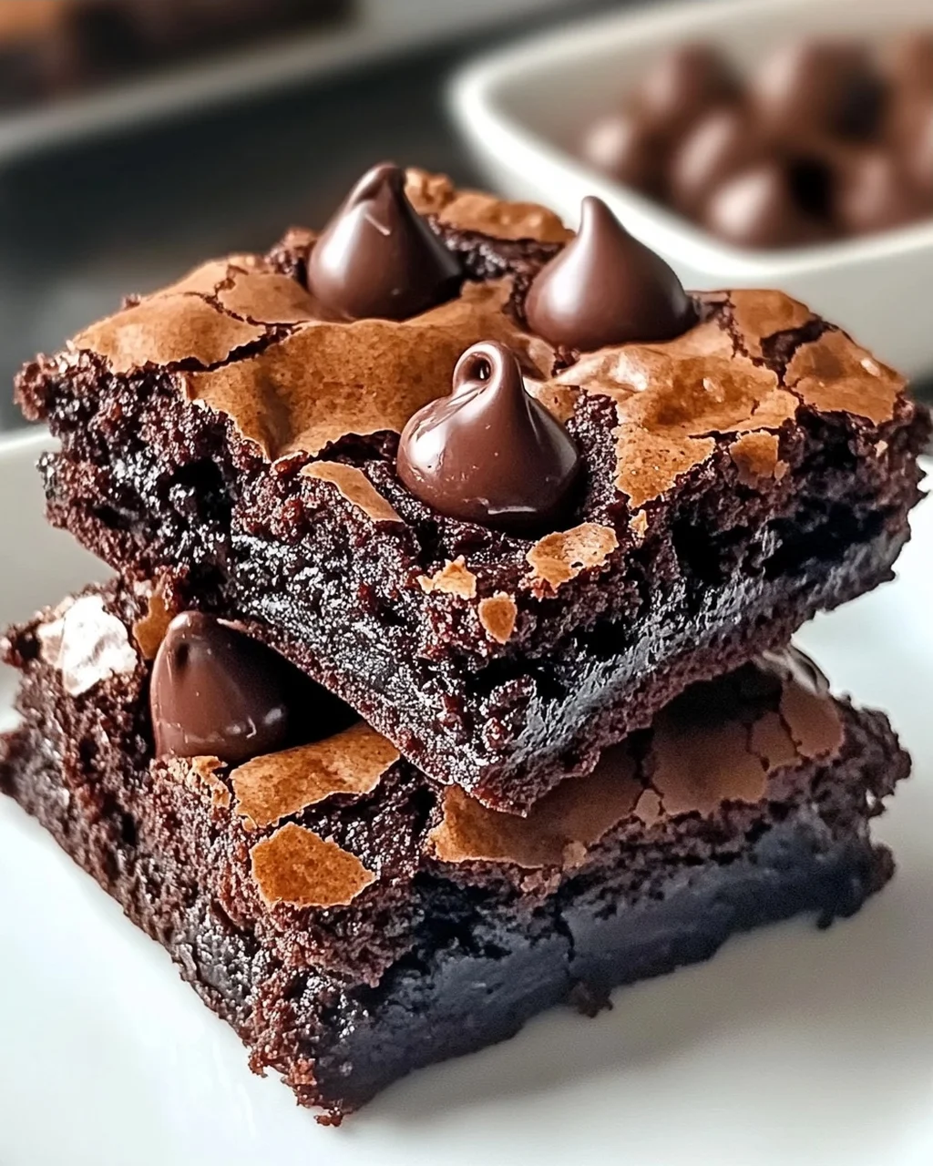 Fudgy Chewy Brookies für Schokoladenliebhaber
