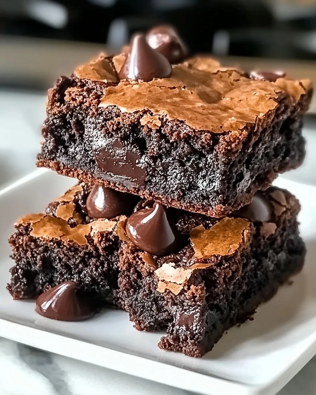 Fudgy Chewy Brookies für Schokoladenliebhaber