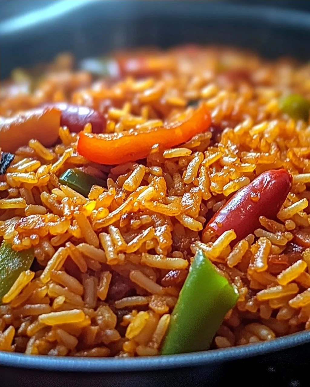 Ghana Jollof Reis: Ein rauchiges Festmahl