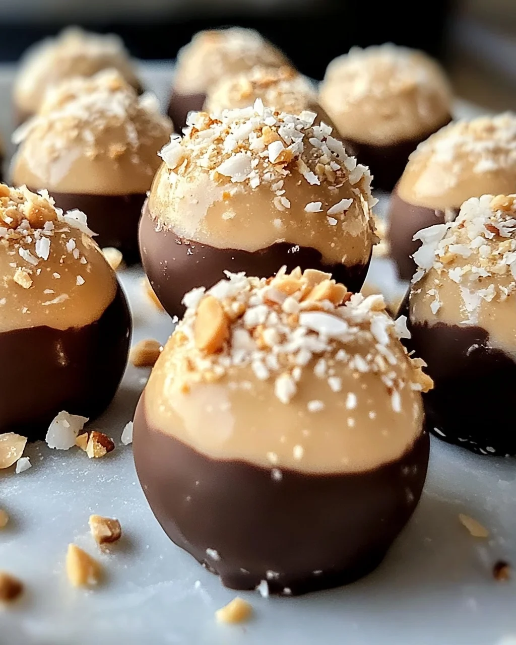 High Protein Erdnussbutter-Joghurt Bites: Dein gesunder Snack!