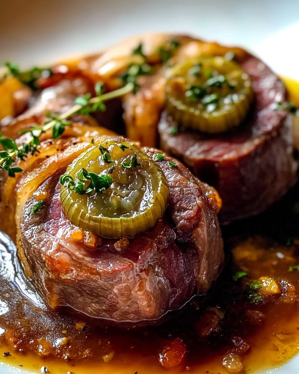 Juicy Beef Rouladen with Delicious Filling – Discover the Recipe!