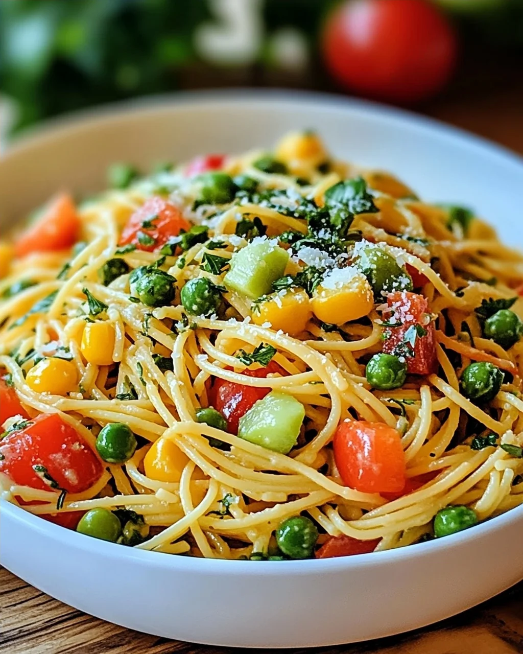 Kalifornischer Spaghetti-Salat