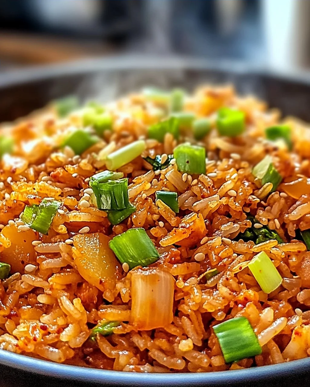 Kimchi gebratener Reis: Schnelles und köstliches Rezept