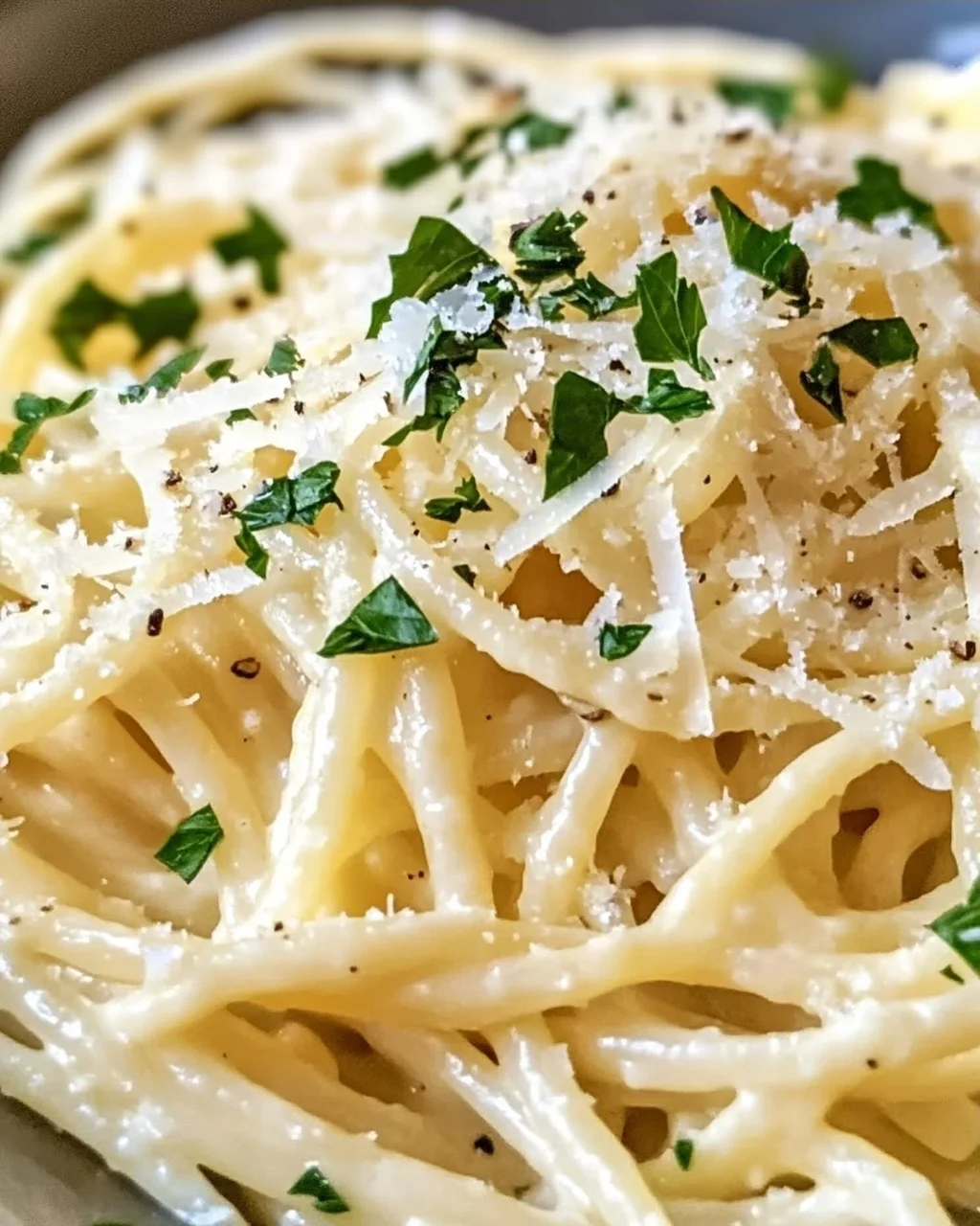Knoblauch Parmesan Pasta für schnelles Wohlfühlen