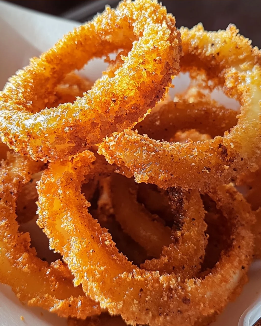 Knusprige Zwiebelringe