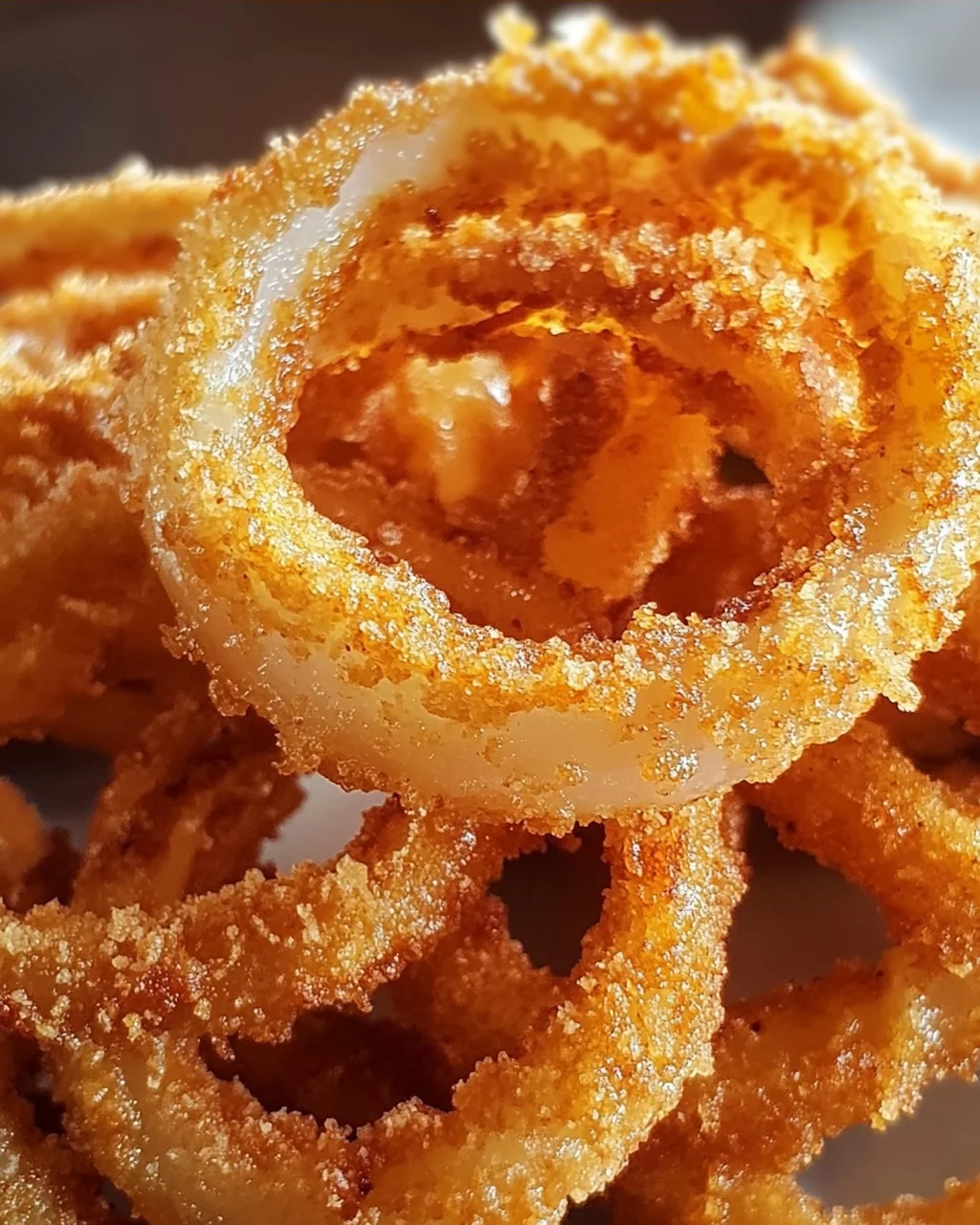 Knusprige Zwiebelringe