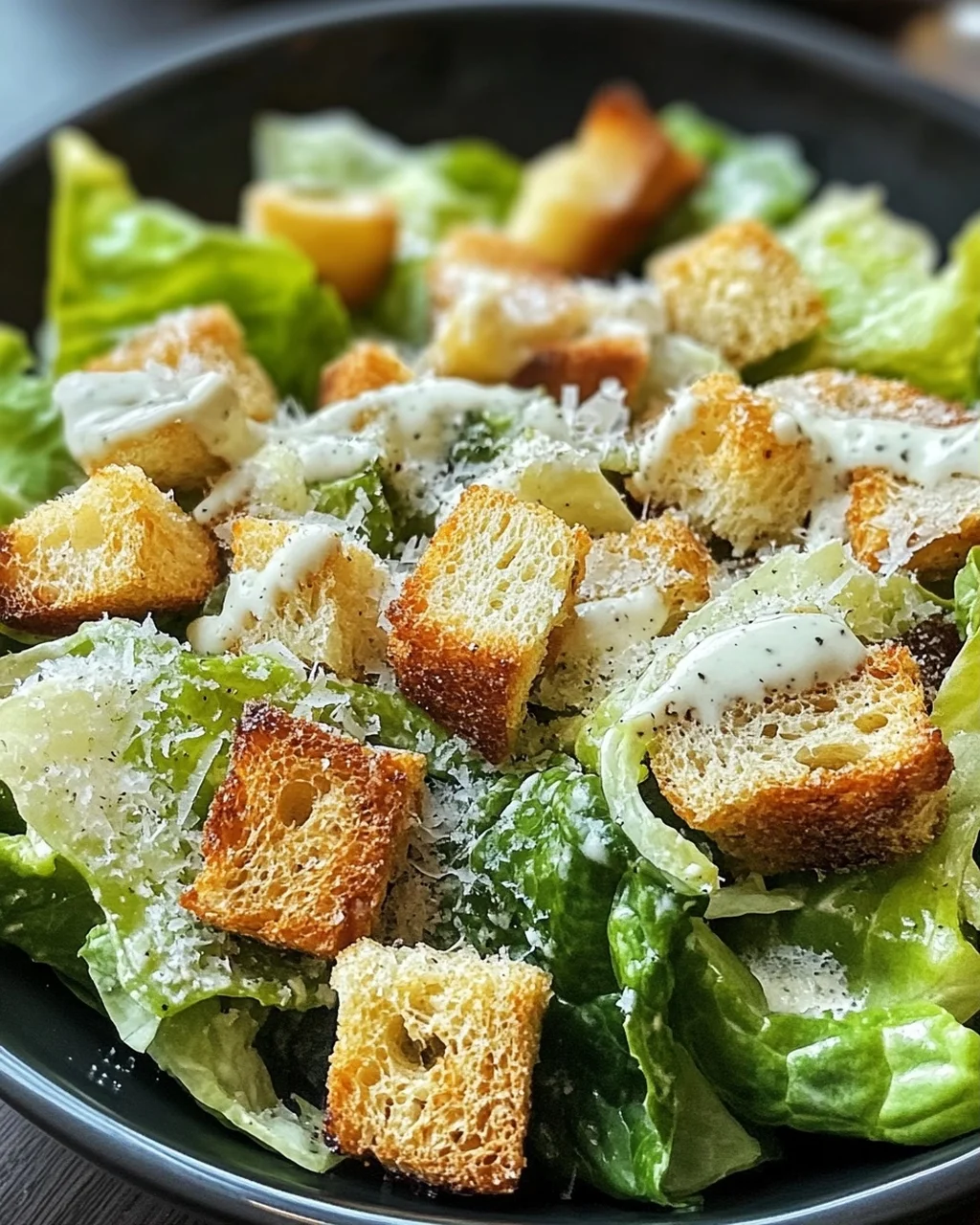 Knuspriger Caesar-Salat