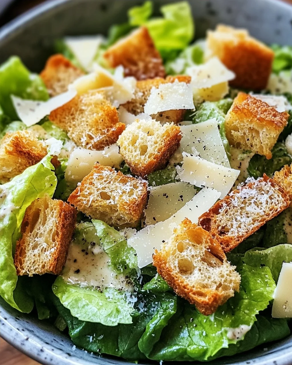 Knuspriger Caesar-Salat