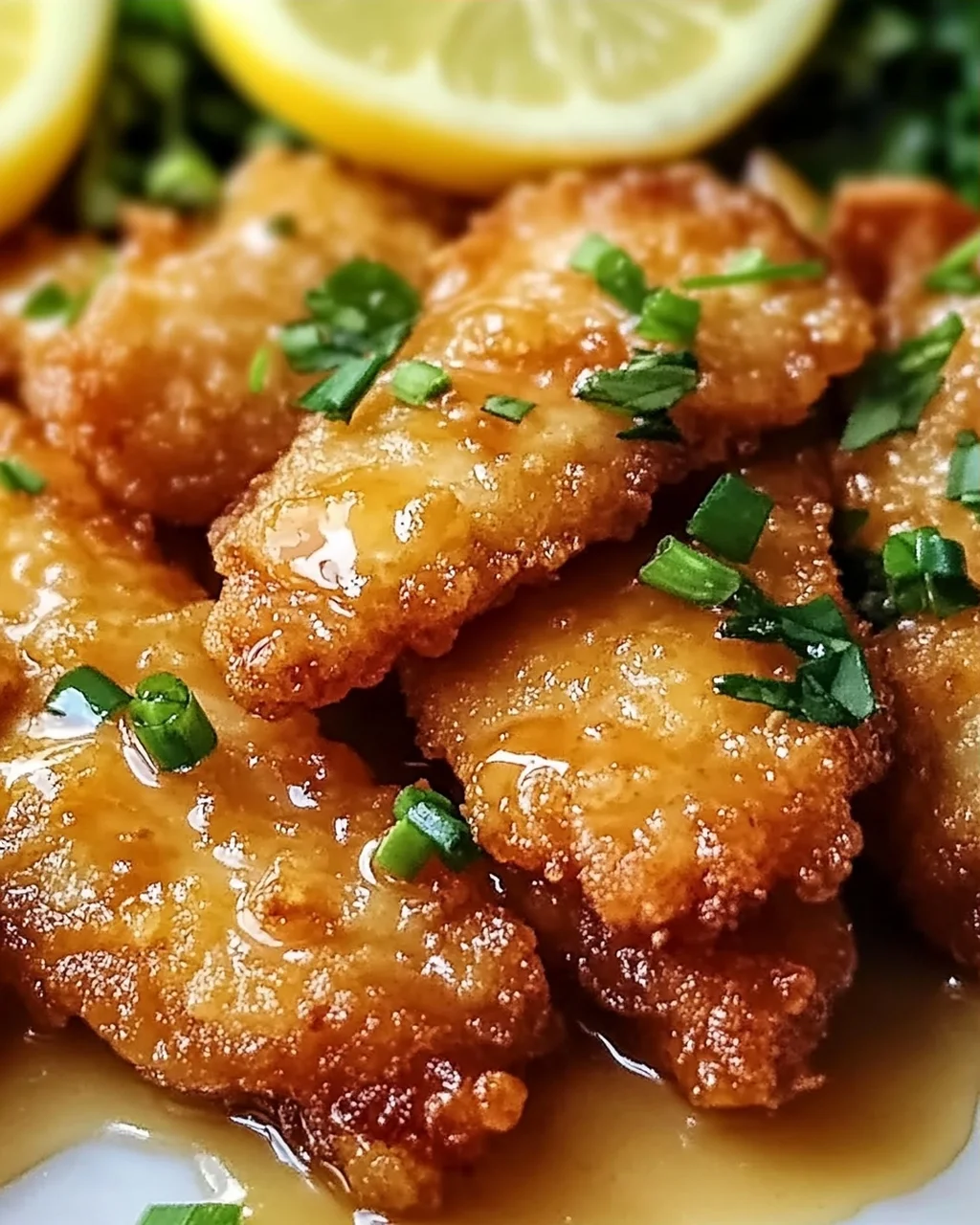Knuspriges Chinesisches Zitronenhühnchen selbstgemacht