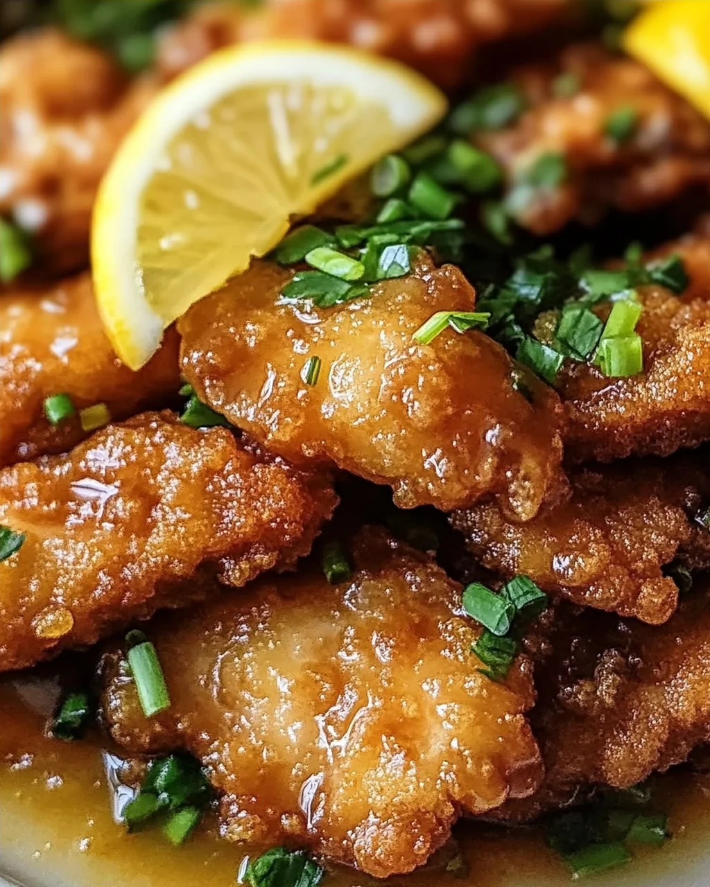 Knuspriges Chinesisches Zitronenhühnchen selbstgemacht