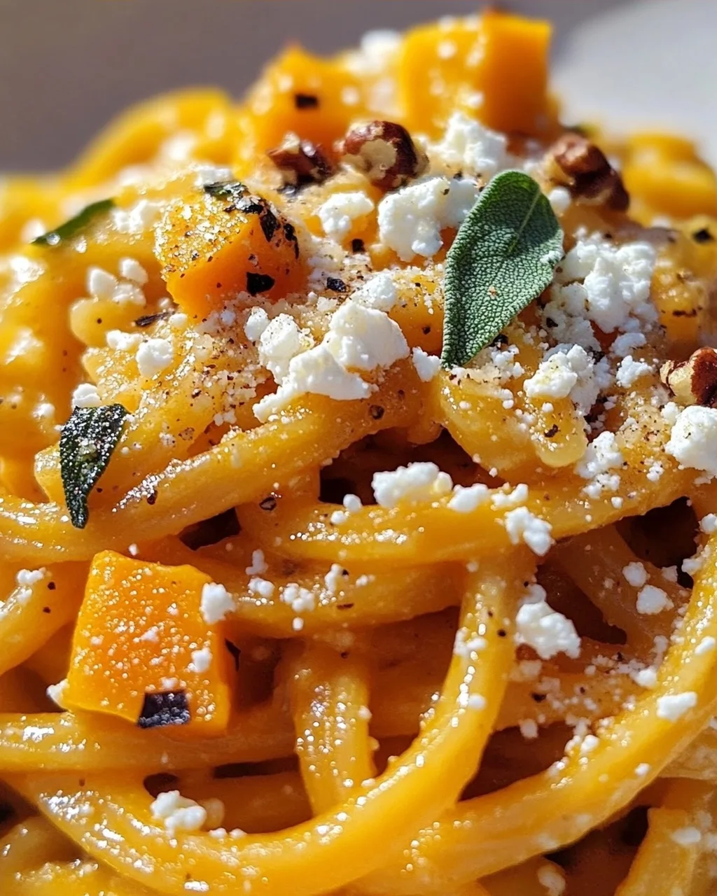 Kürbis Nudeln Mit Feta: Einfaches & Leckeres Herbstgericht!