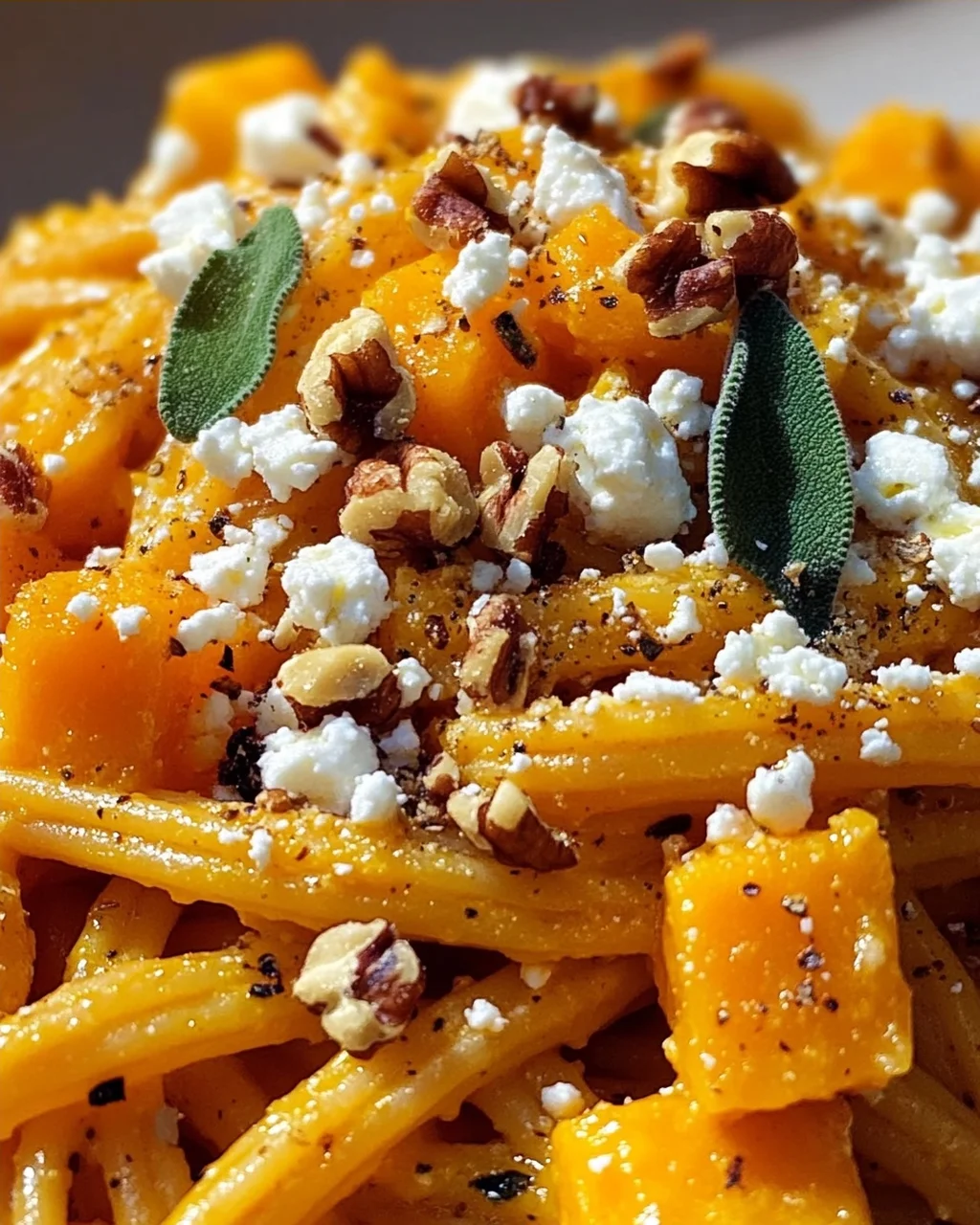 Kürbis Nudeln Mit Feta: Einfaches & Leckeres Herbstgericht!