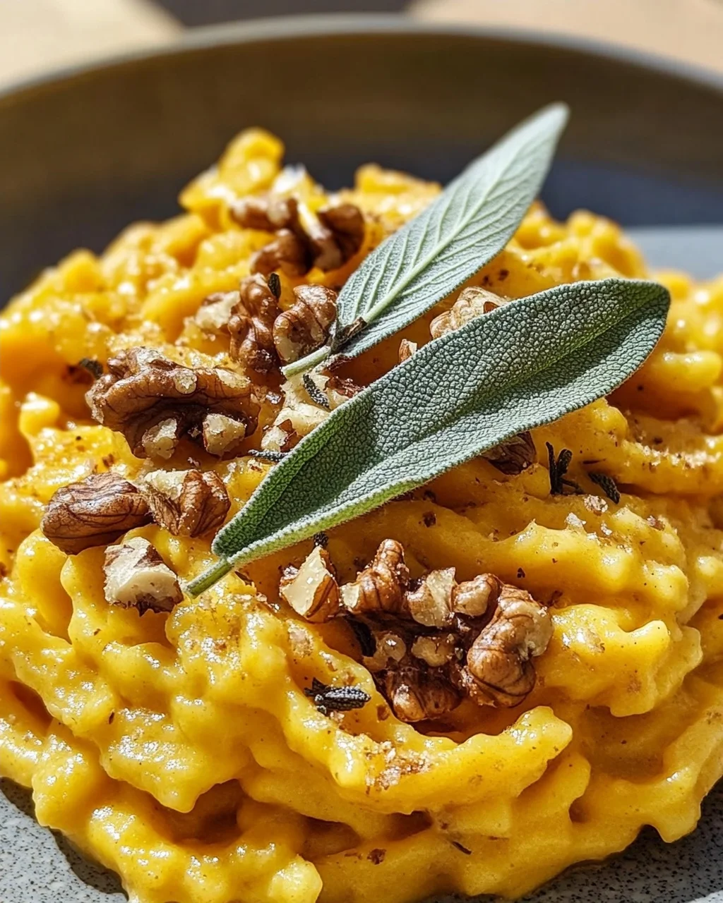 Kürbis Spätzle Walnuss Salbei Rezept: Herzhaft & einfach!