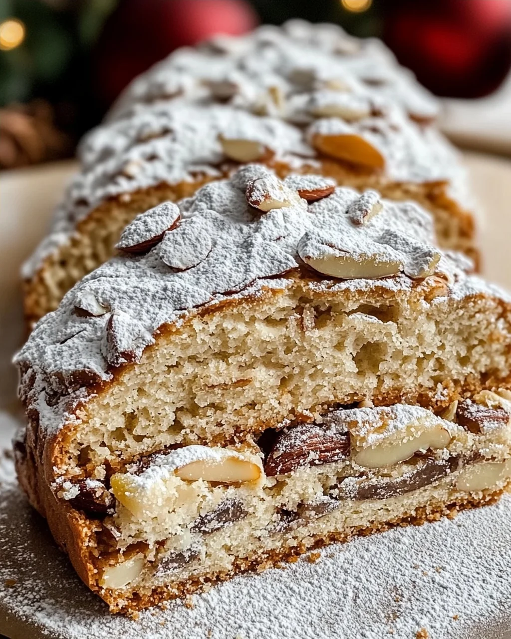 Mandel-Marzipan-Stollen