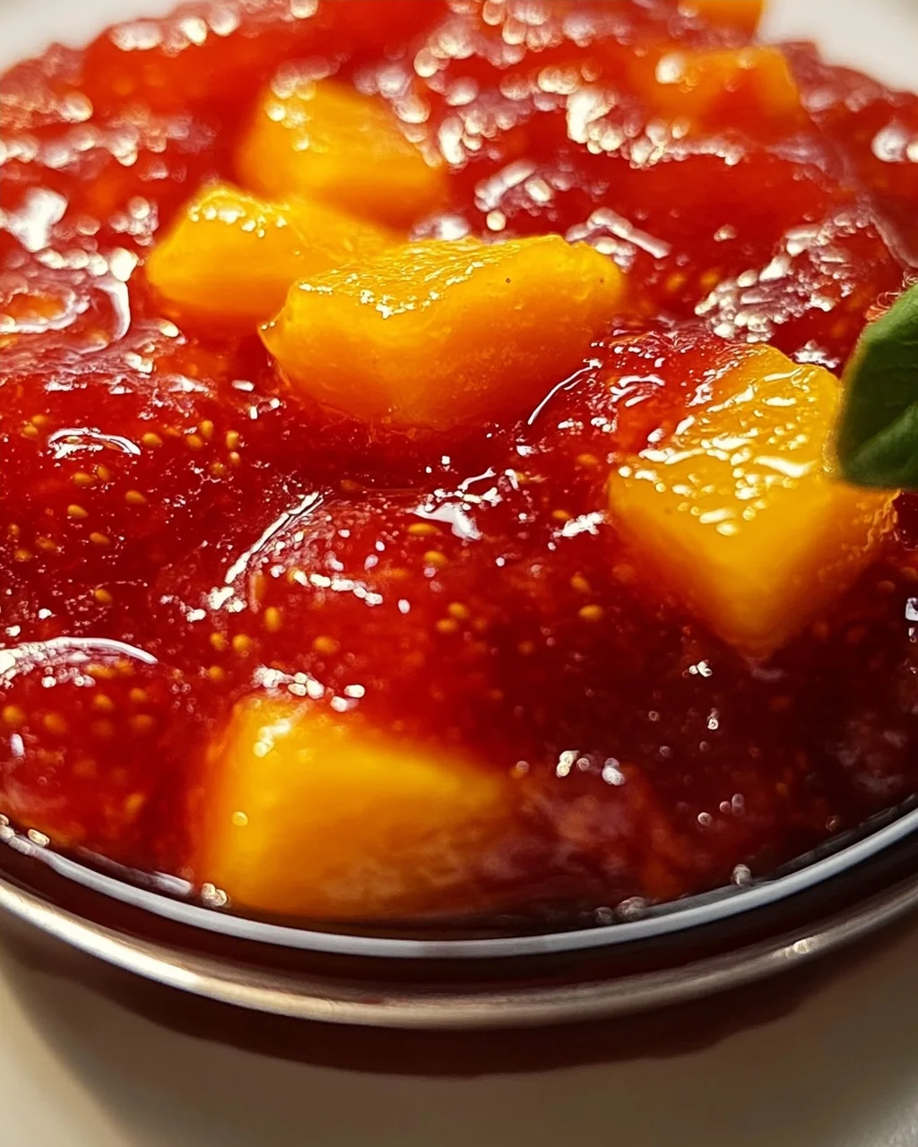 Mango-Erdbeer-Marmelade: Kleine Menge, großer Genuss!