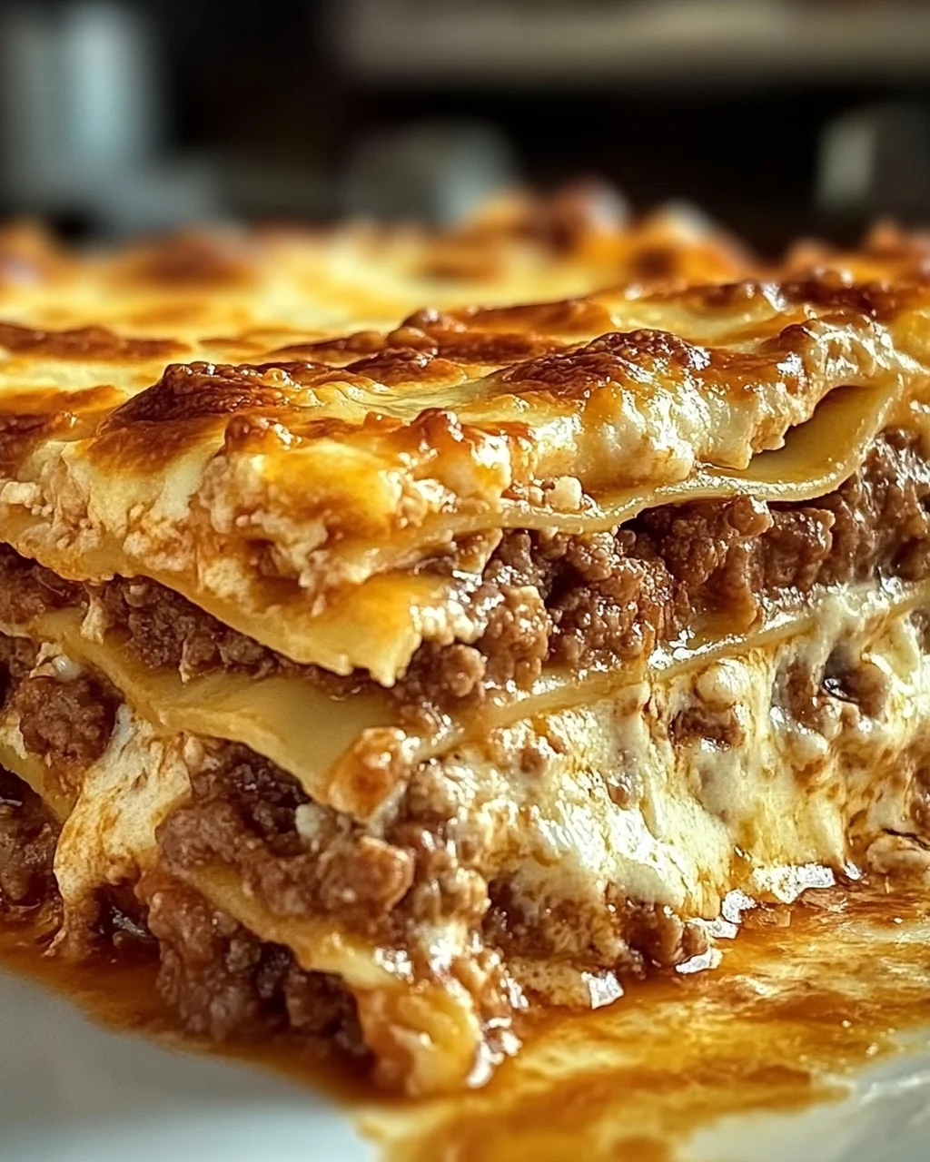 Millionen-Dollar-cremige Rinderlasagne für Feinschmecker