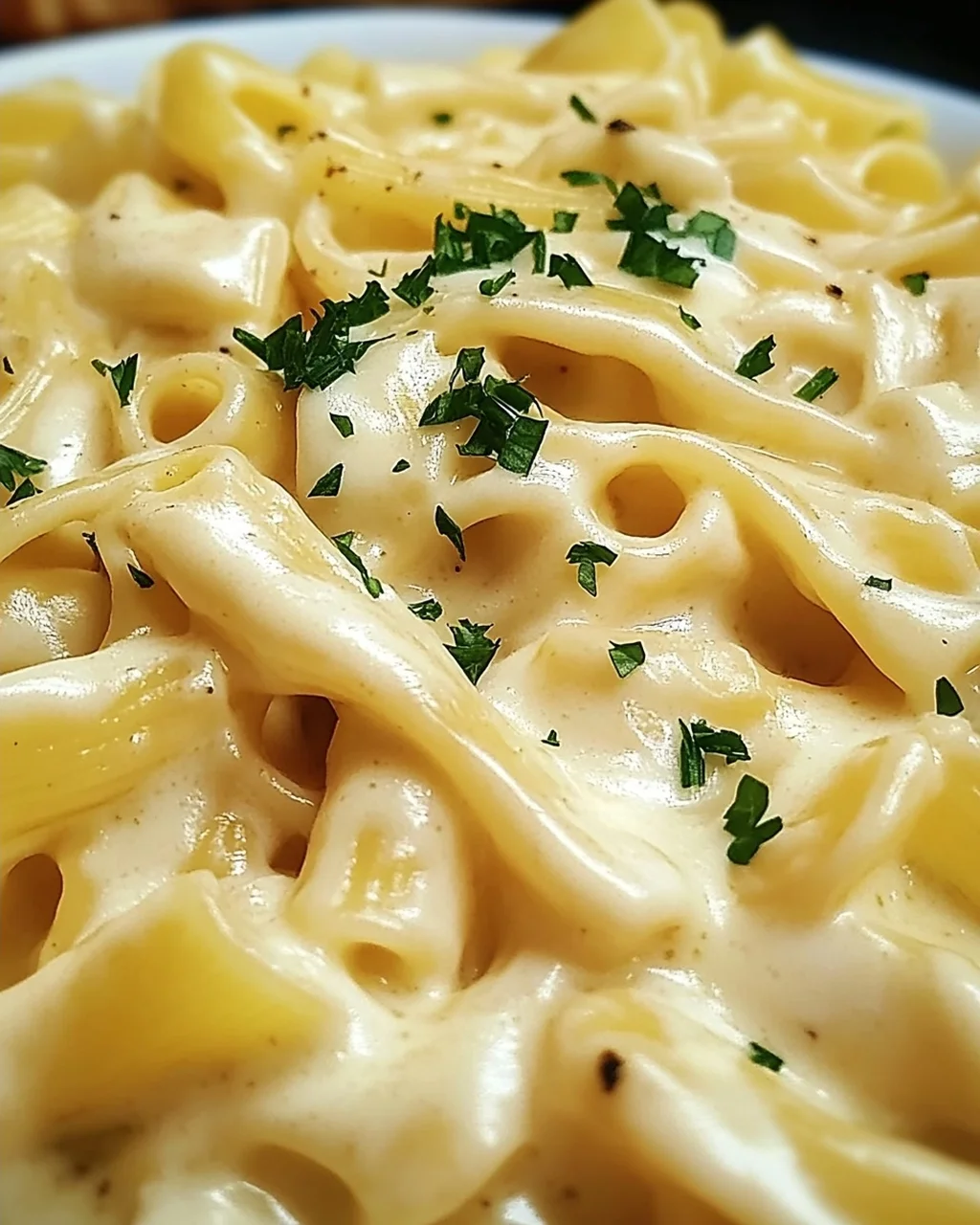 Nudeln in Käse-Sahne-Soße