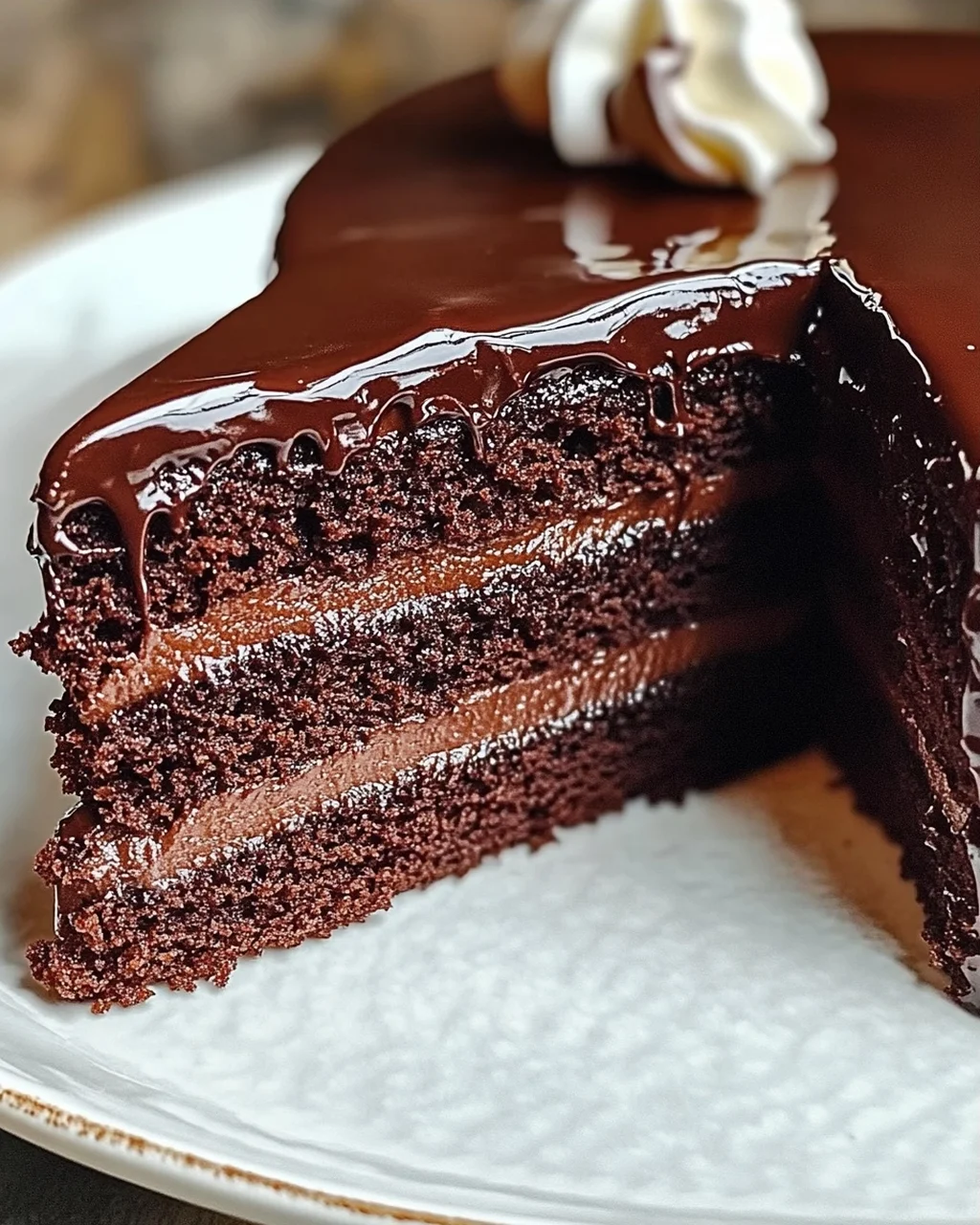 Perfekter Schokoladenkuchen