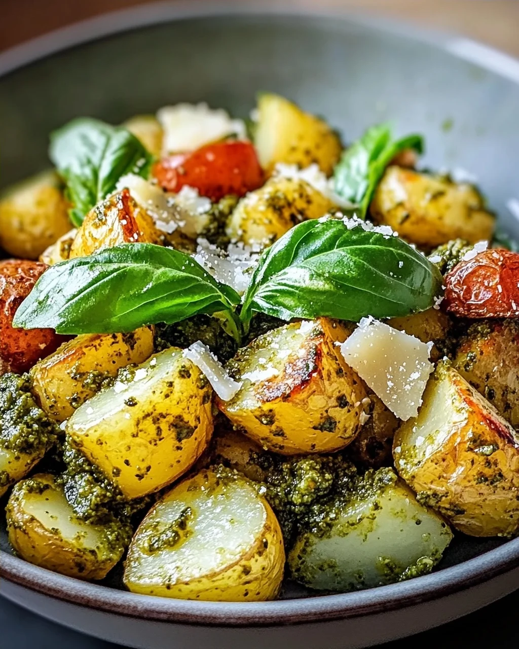 Pesto-Kartoffel-Bowl