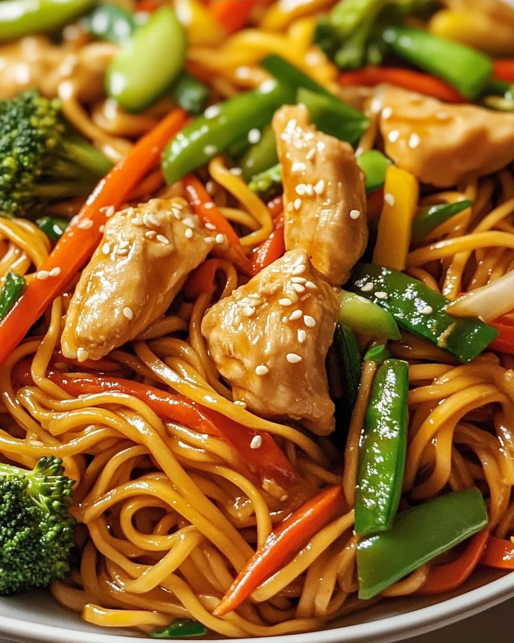 Quick Chicken Chow Mein Stir-Fry