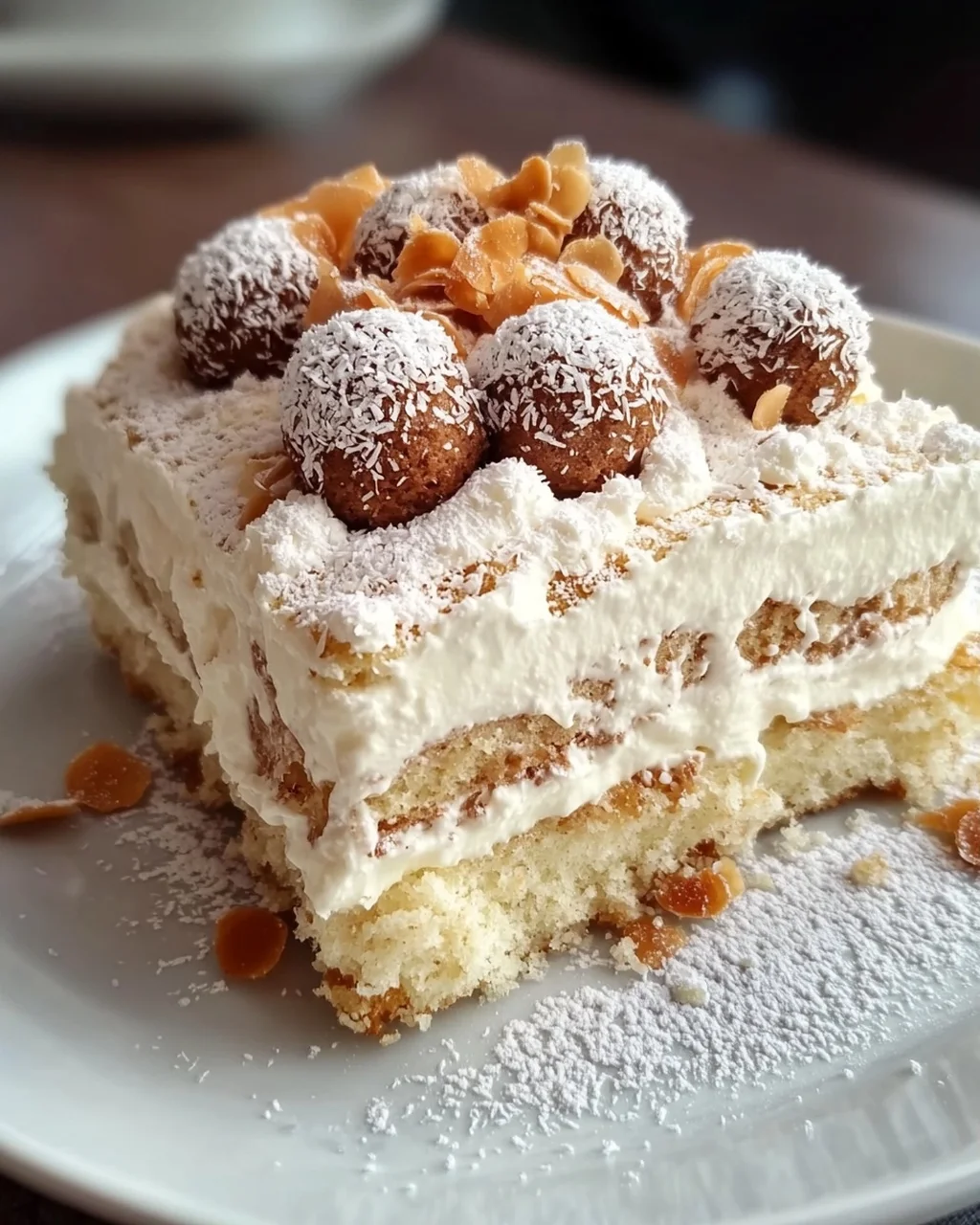 Raffaello Tiramisu schnell ohne Backen