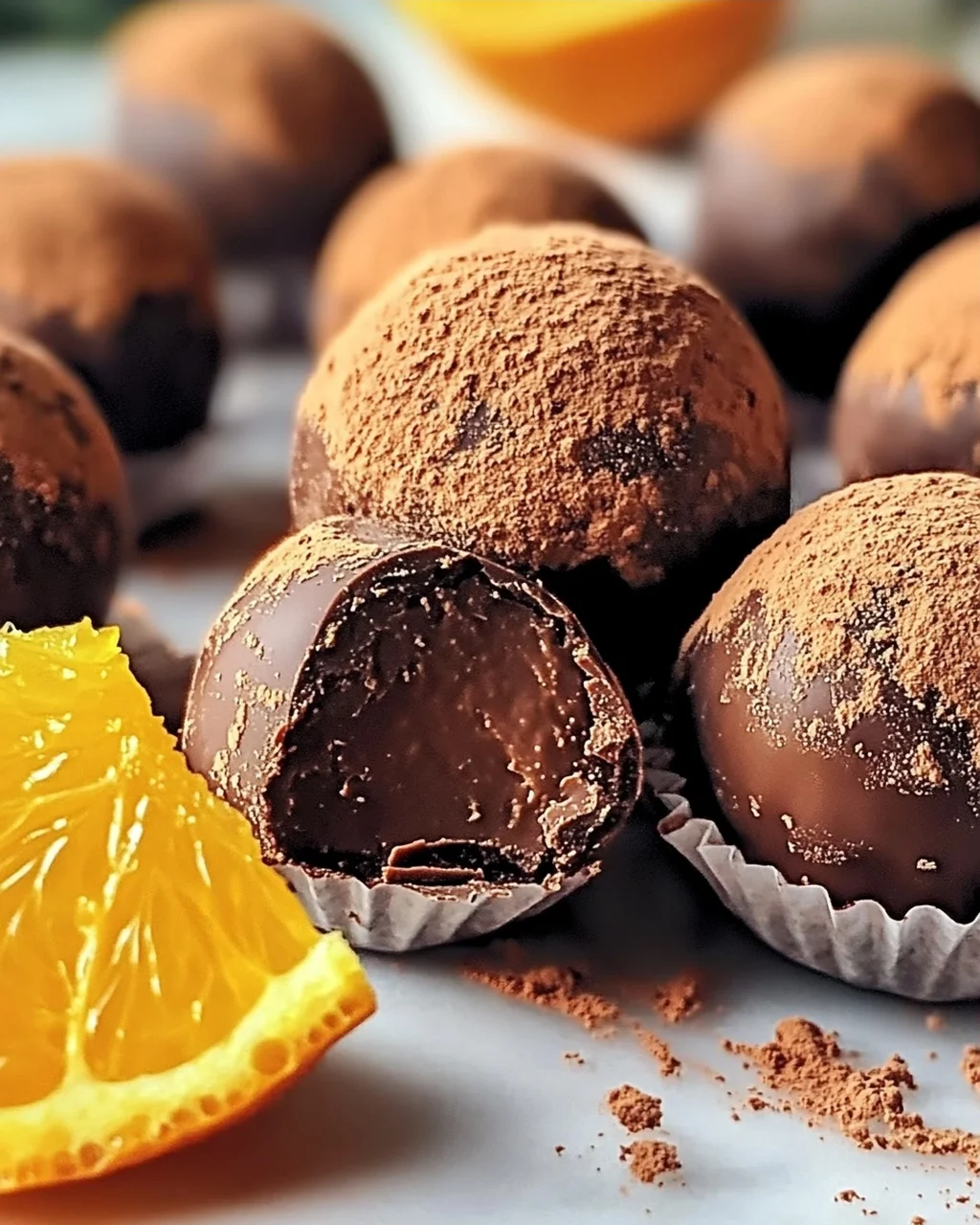 Schokoladenorange-Trüffel: Der perfekte Genuss