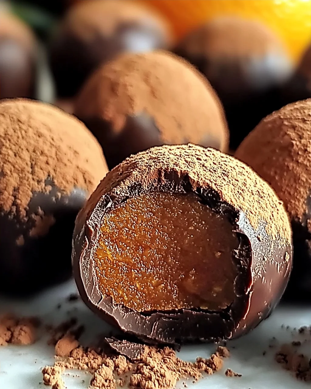 Schokoladenorange-Trüffel: Der perfekte Genuss