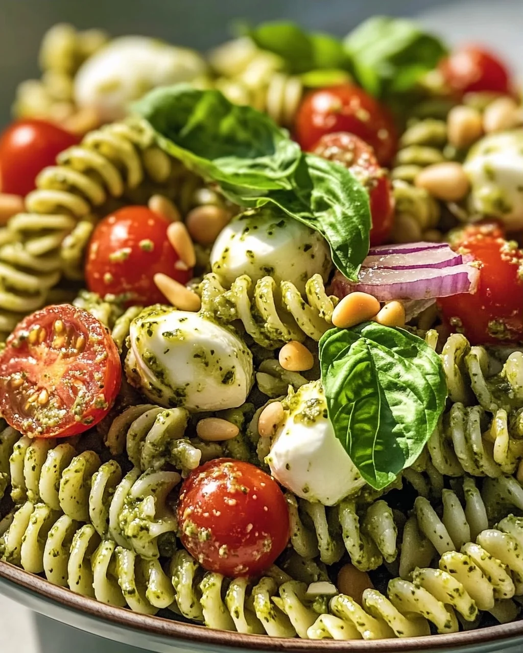 Sommerlicher Pesto Pasta Salat: Schnell & Frisch!