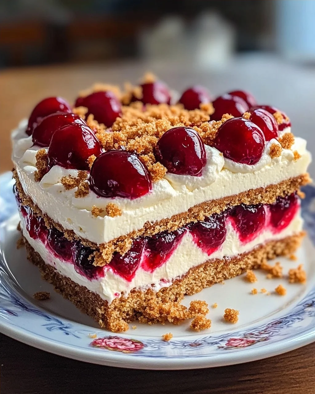 Spekulatius Kirsch Sahnetorte