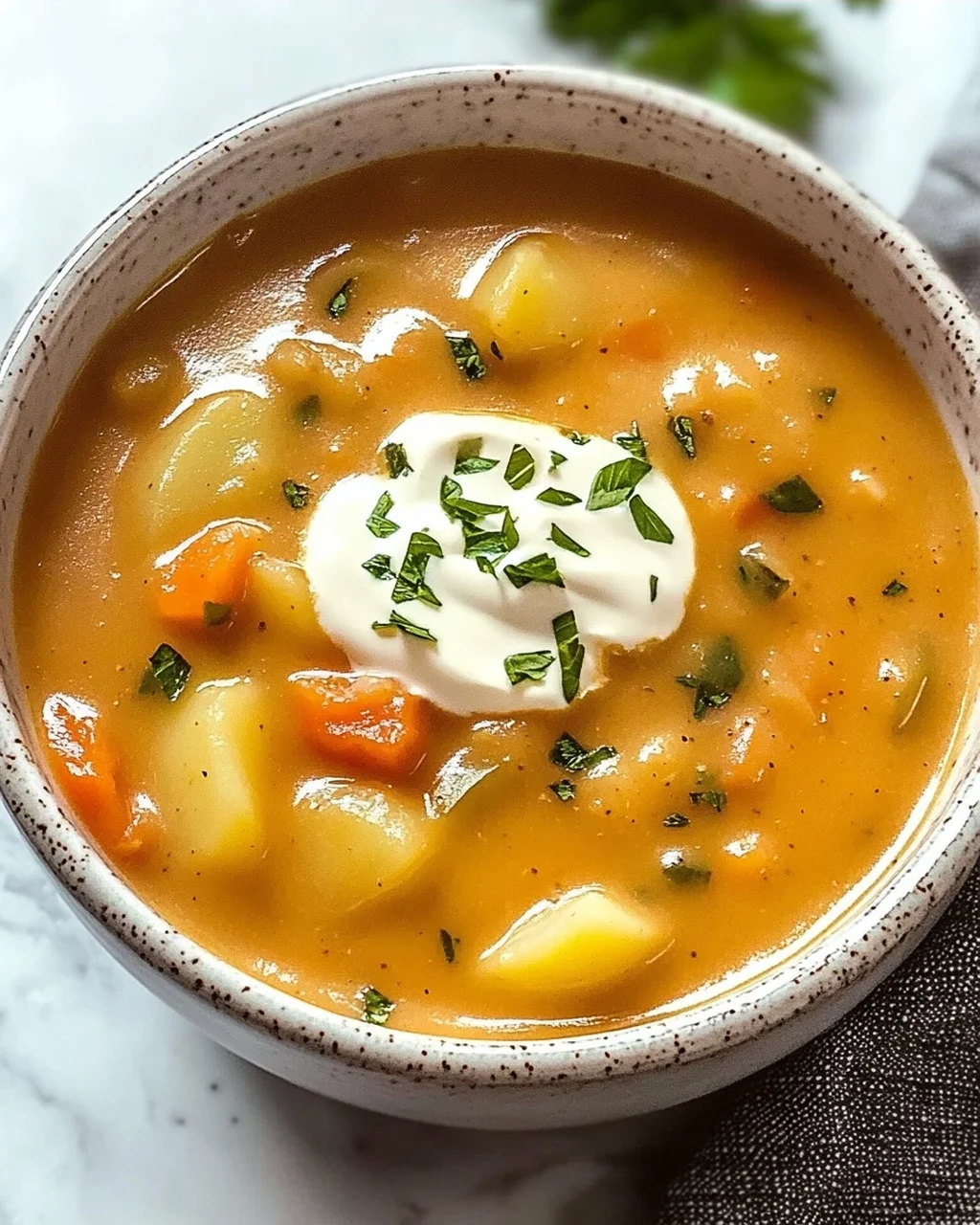 Ungarische Kartoffelsuppe