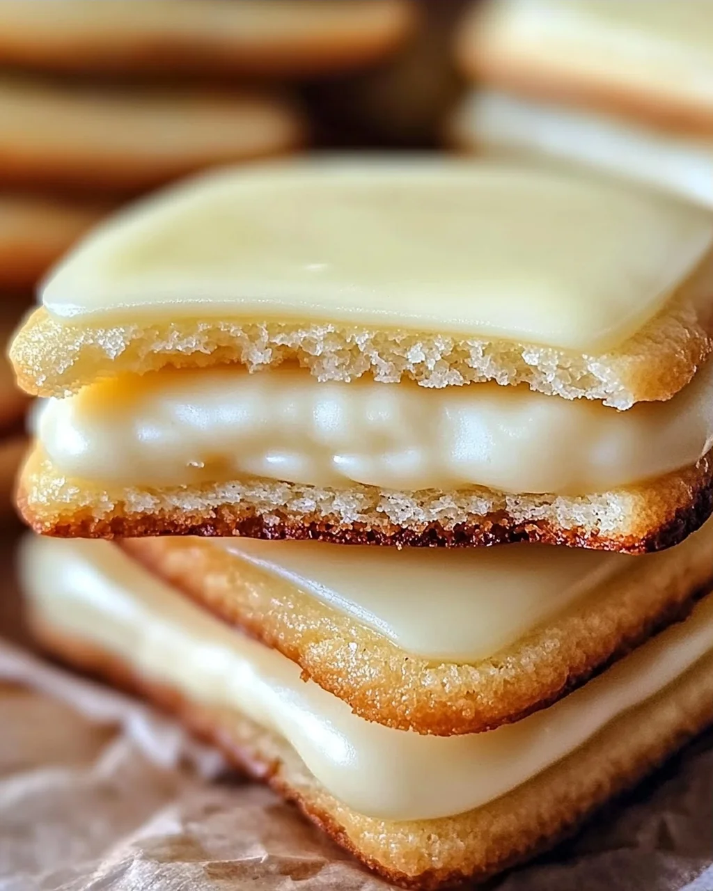 Weißer Geliebter: Japanische Sandwichkekse selber machen