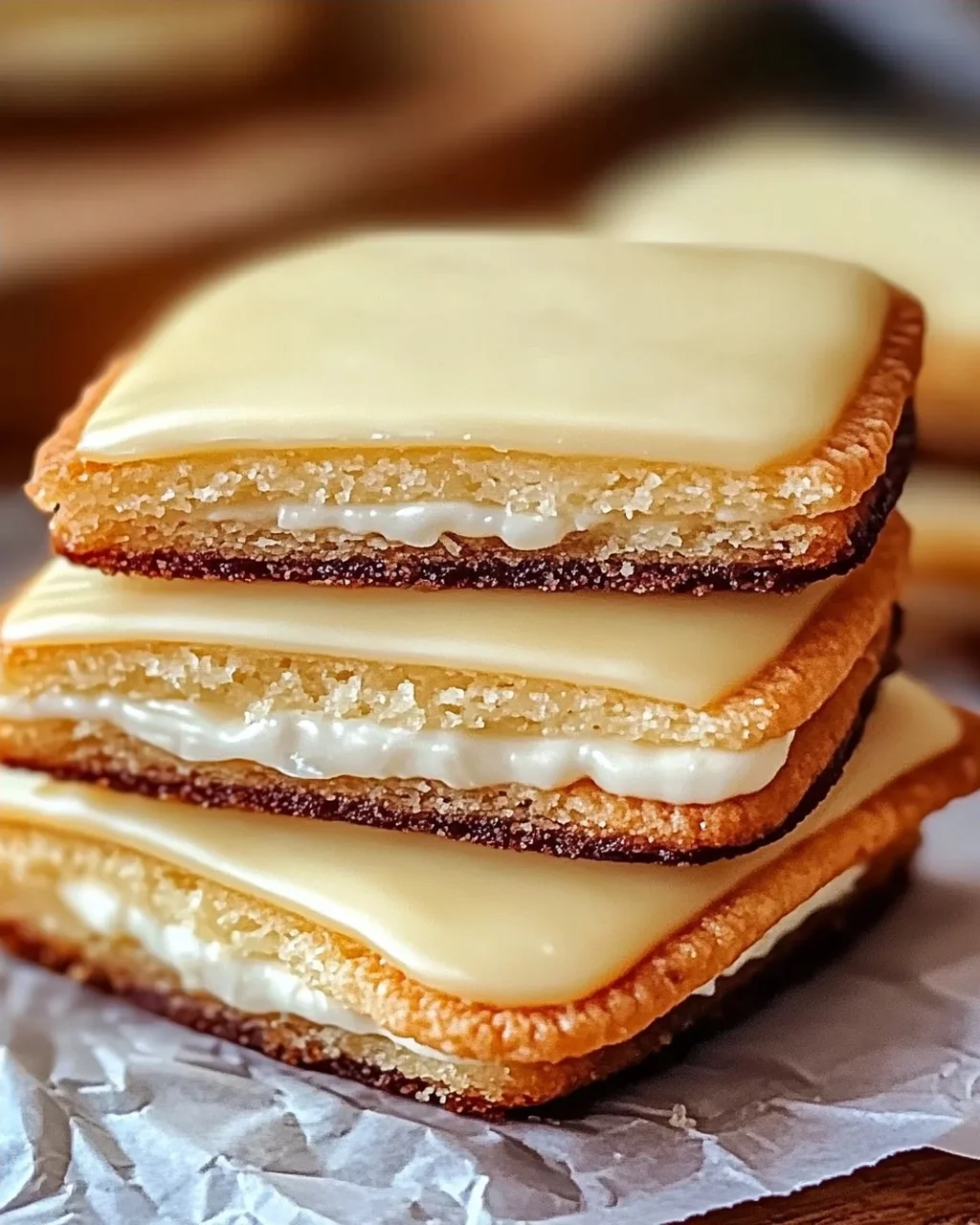 Weißer Geliebter: Japanische Sandwichkekse selber machen