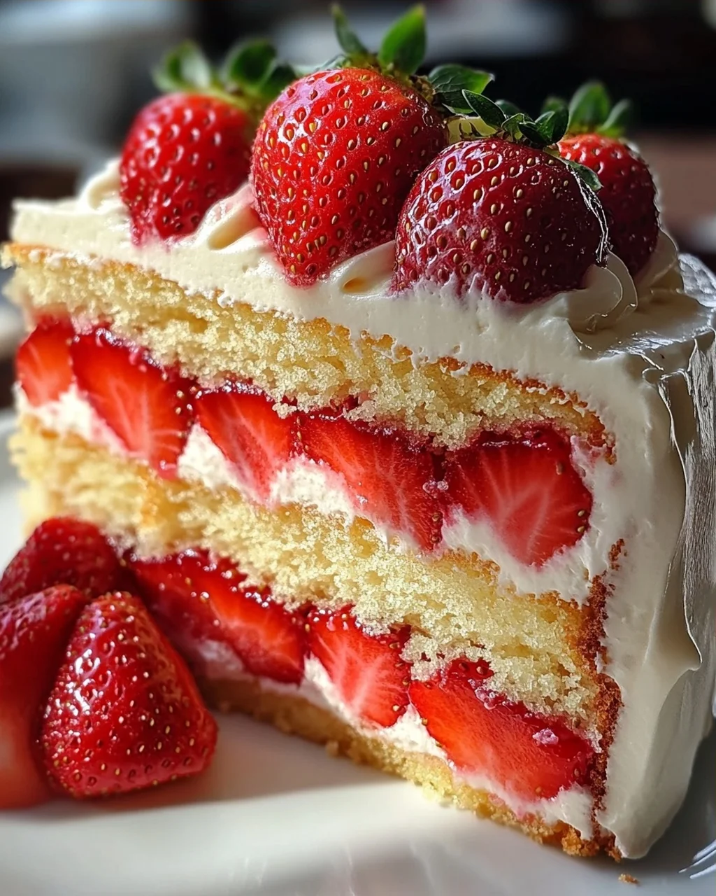 Weltbesten Erdbeerkuchen Rezept