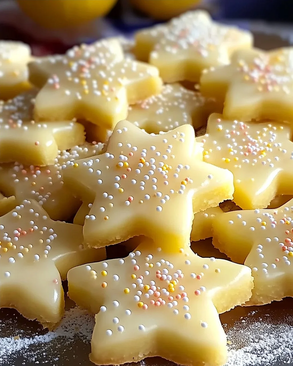 Zarte Zitronensterne – Dein ultimatives Rezept